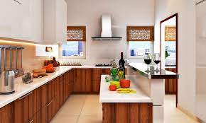 Modern Wooden Modular Kitchen
