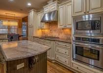 Brown Wooden Kitchen Cabinet